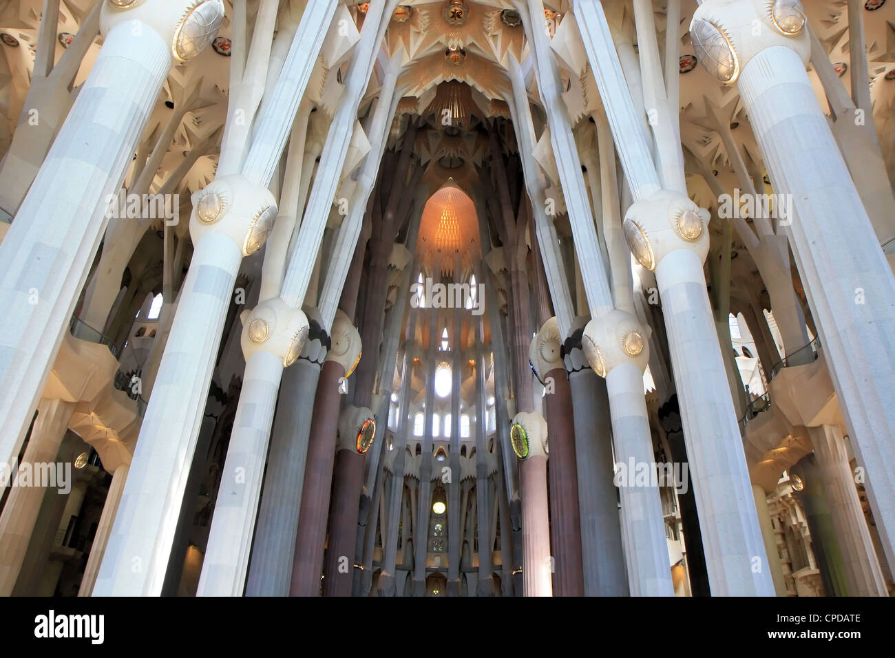 Sagrada familia church, Barcelona, Spain Stock Photo