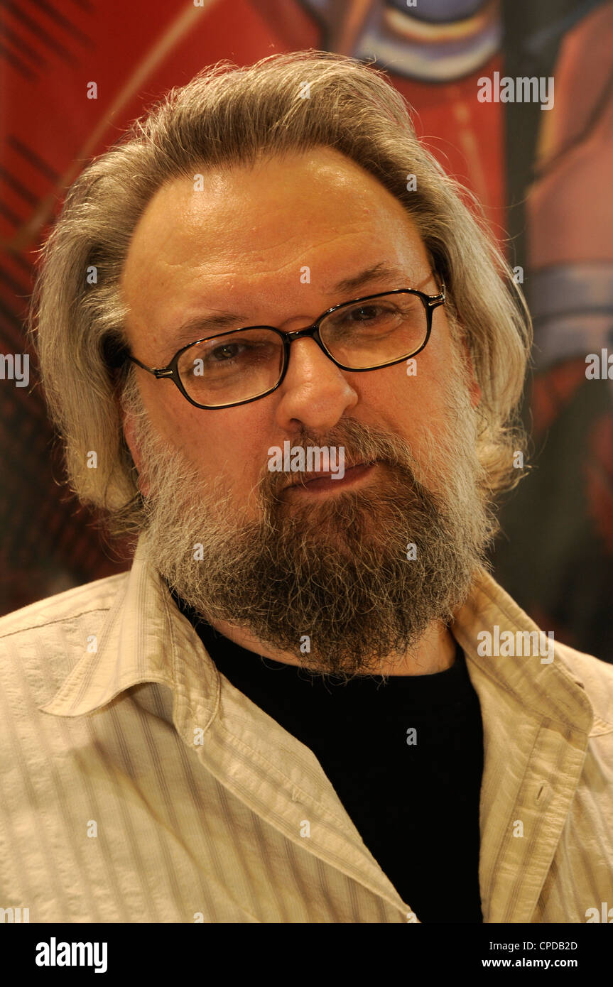 Rajko Miloševic-Gera a.k.a. 'Gera' and 'R.M. Guéra' (Serbian Cyrillic:, born 1959, in Belgrade) is a Serbian comic book author Stock Photo