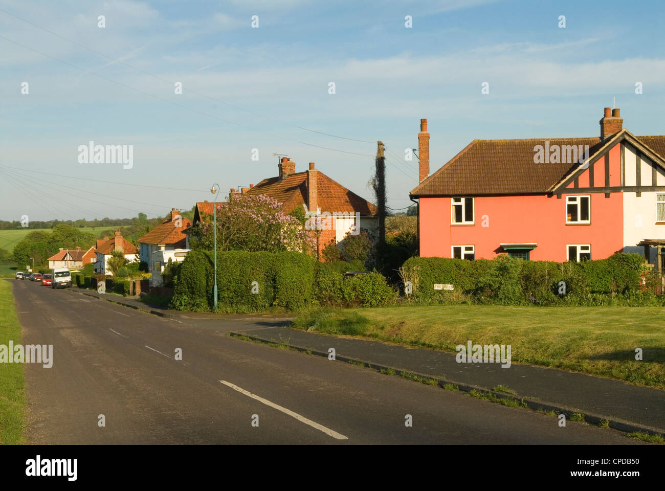 Kent coalfields UK. Woolage pit village housing. Formerly where many ...