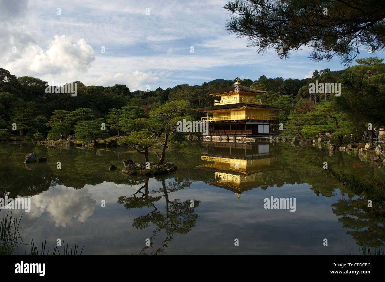 The Golden Pavillion, Kyoto, Honshu, Japan Stock Photo Alamy