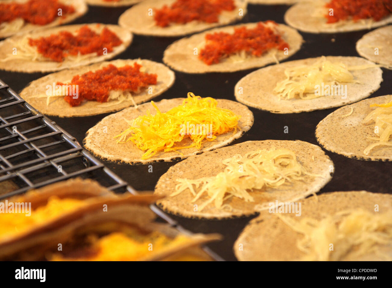 Thai Crispy Pancakes Stock Photo Alamy