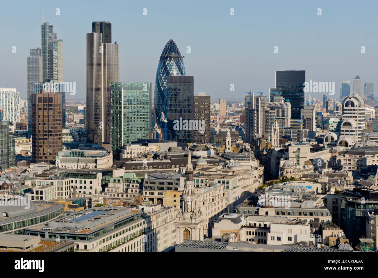 City of London skyline, London, England, United Kingdom, Europe Stock ...