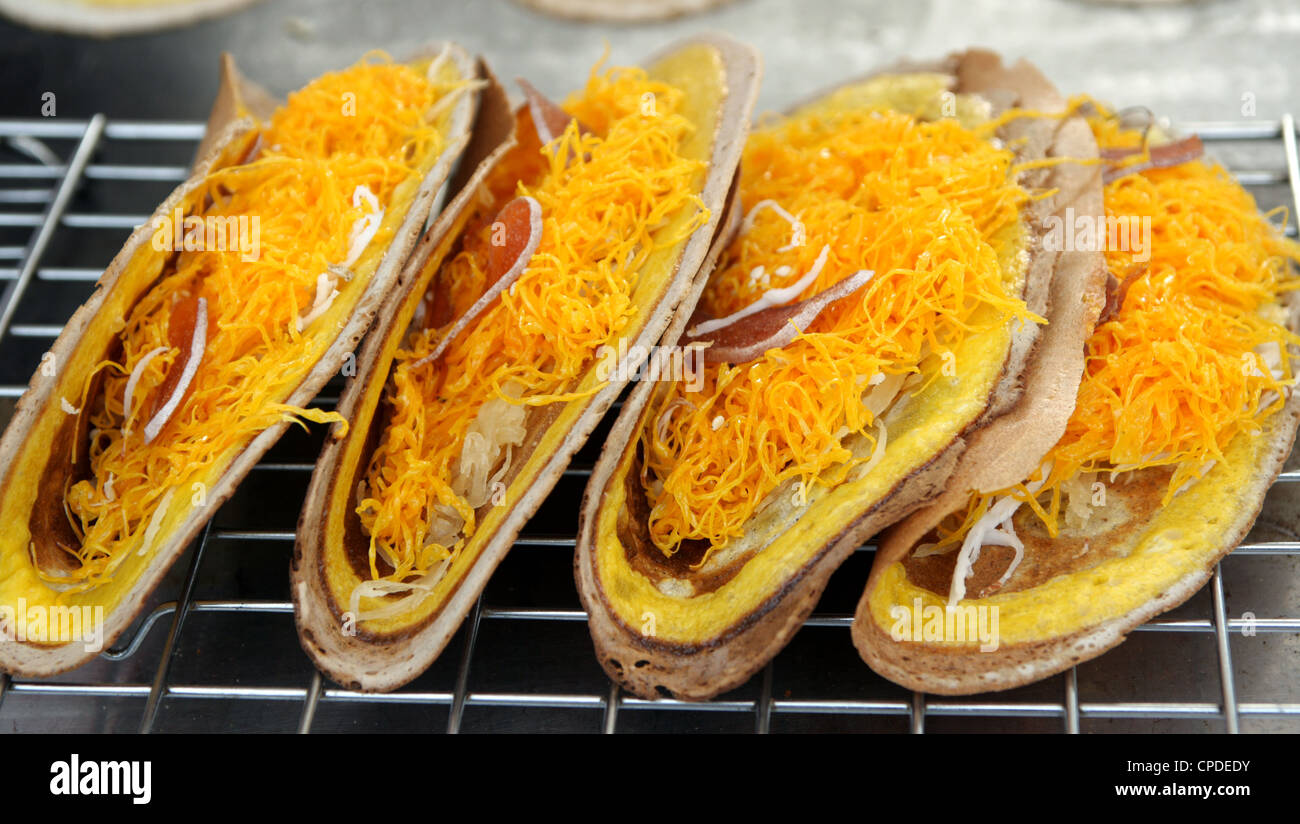 Thai Crispy Pancakes Stock Photo Alamy