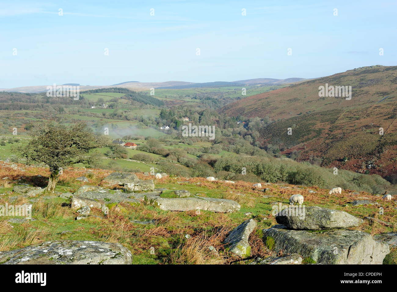 Combs Tor, the area where the film War Horse was filmed, Dartmoor