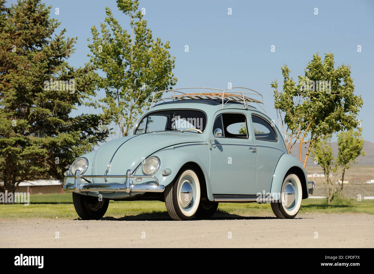 1957 Volkswagen Beetle Stock Photo