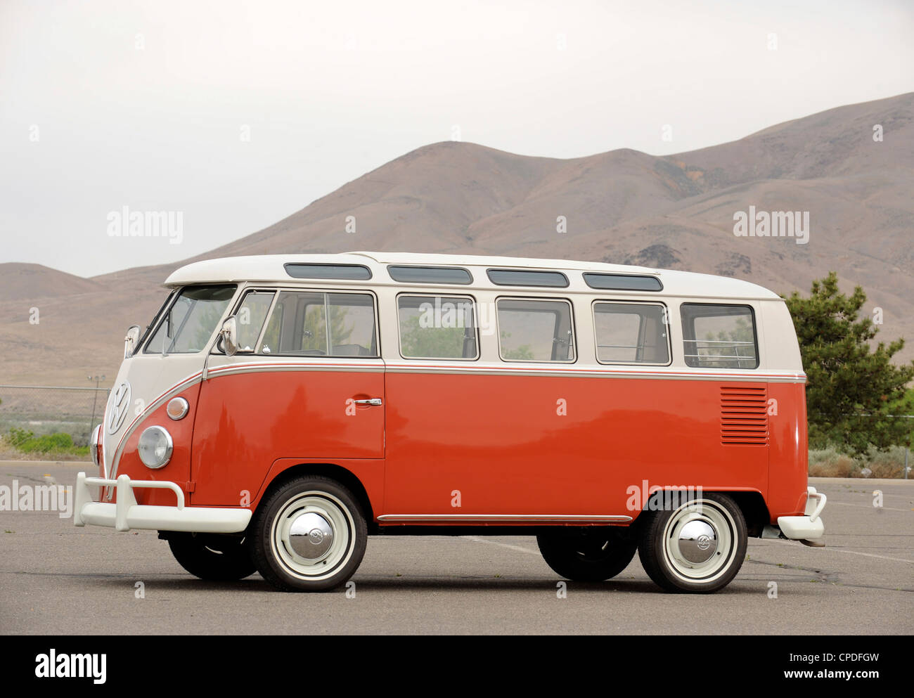 1964 VW Microbus Stock Photo