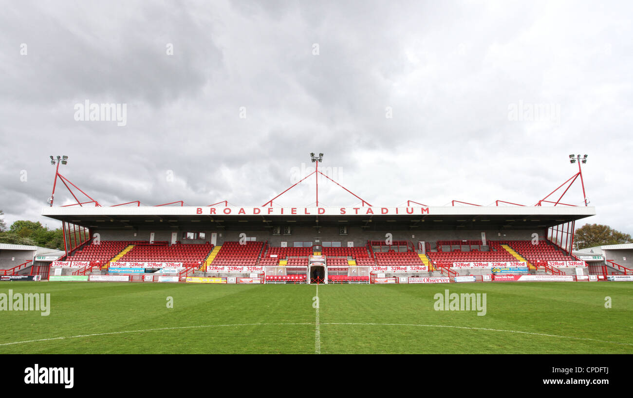 Broadfield Stadium home of Crawley Town Football Club. Picture by James Boardman. Stock Photo