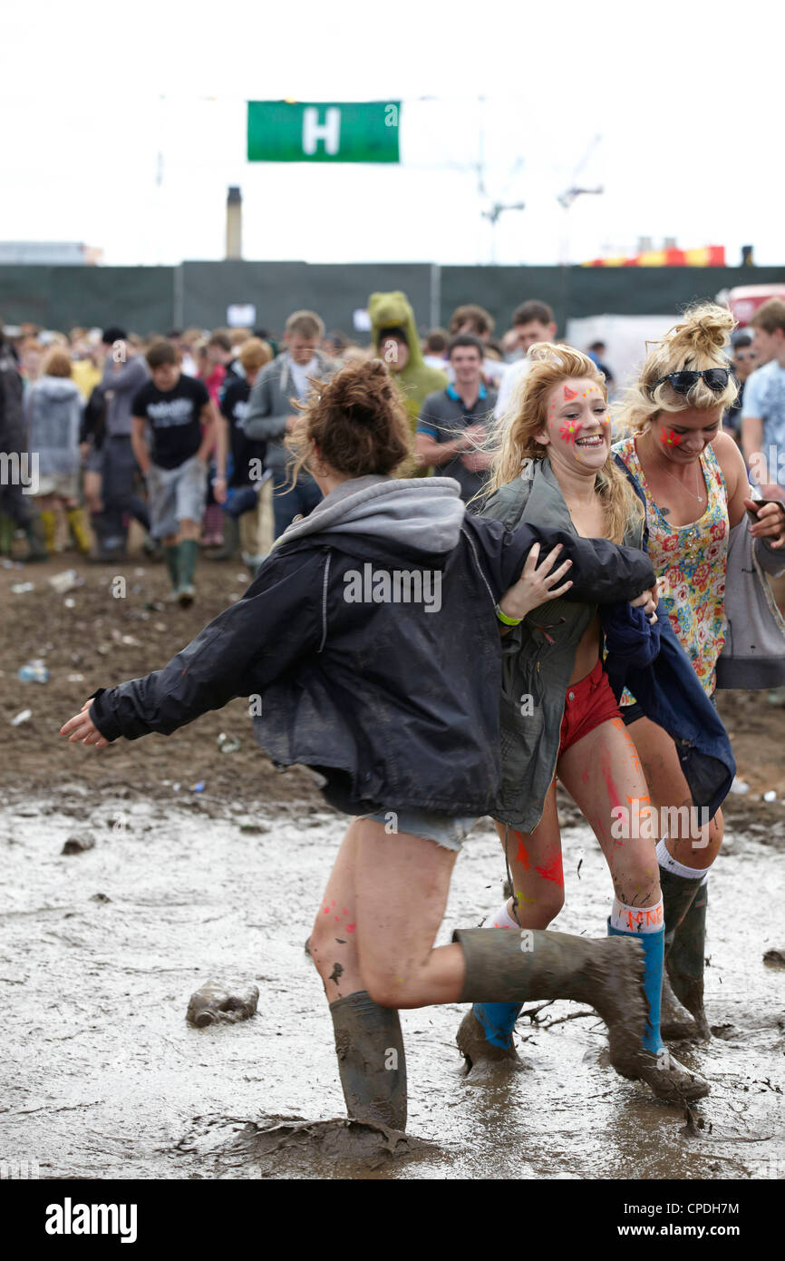 Gumboots girls hi res stock photography and images Alamy