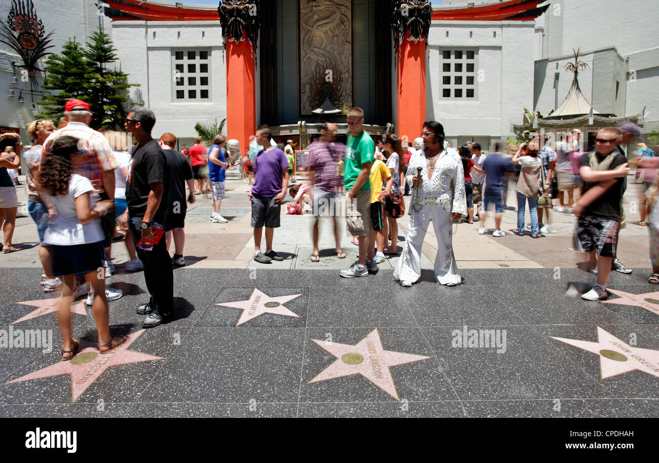 Grauman's Chinese Theatre, Hollywood Boulevard, Hollywood, Los Angeles, California, United States of America, North America Stock Photo