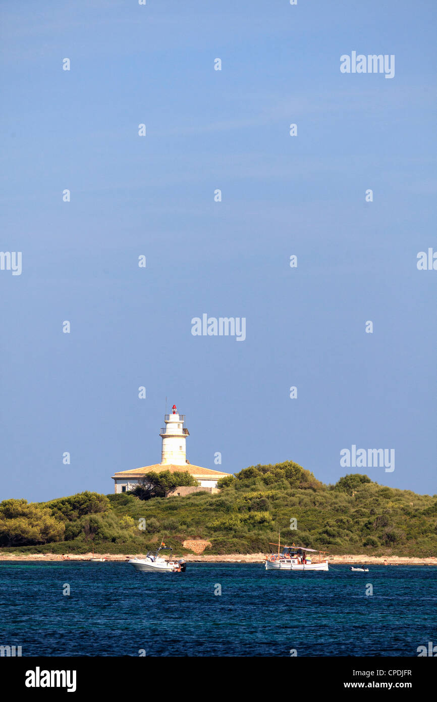 Spain, Balearic Islands, Mallorca, Bahia de Alcudia (largest resort area of Mallorca) Stock Photo