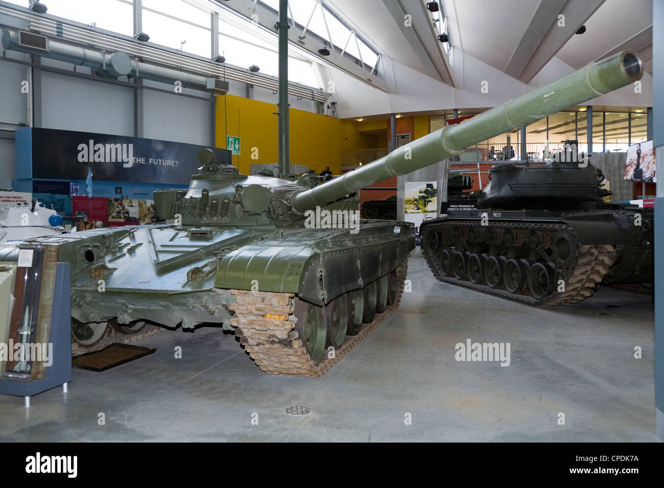 Soviet / Russian T-72 Main Battle tank / MBT: Exhibit on display at Stock  Photo - Alamy