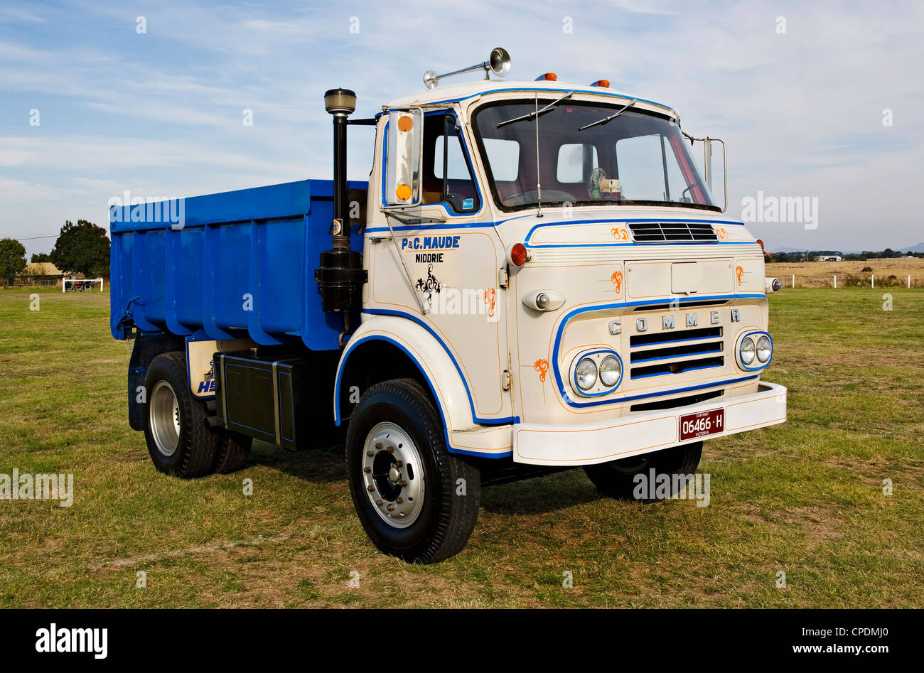 Restored 1970 model commer truck High Resolution Stock Photography and ...