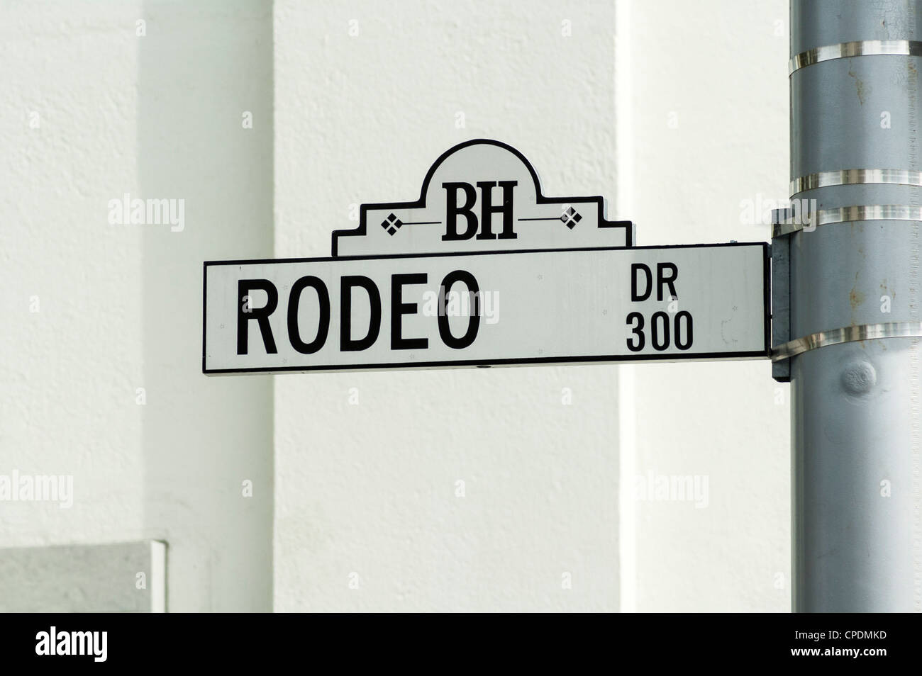 Rodeo Drive Street Sign in Beverly Hills, CA Stock Image - Image of hills,  clothes: 111668871