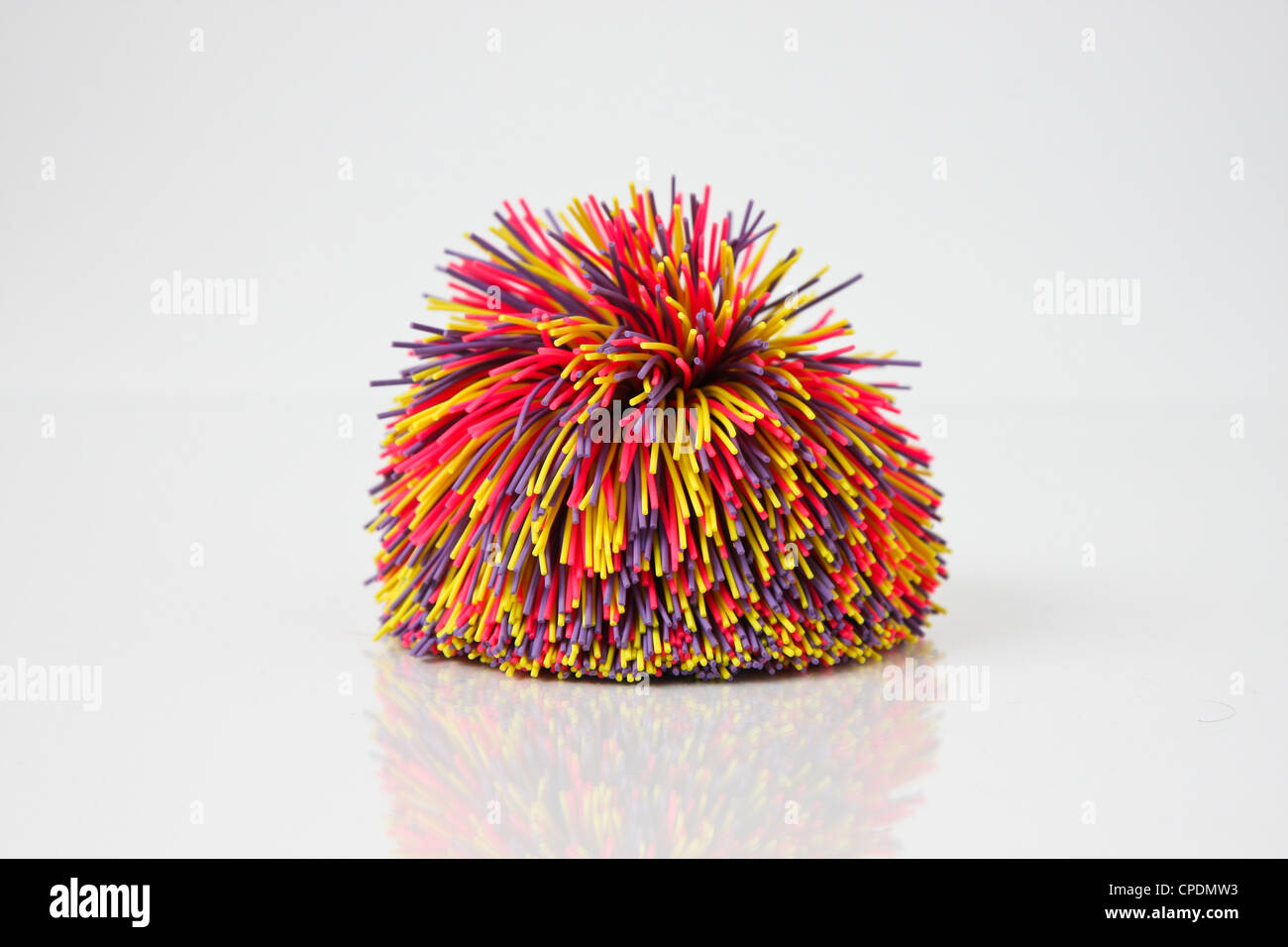colorful spiky ball toy Stock Photo