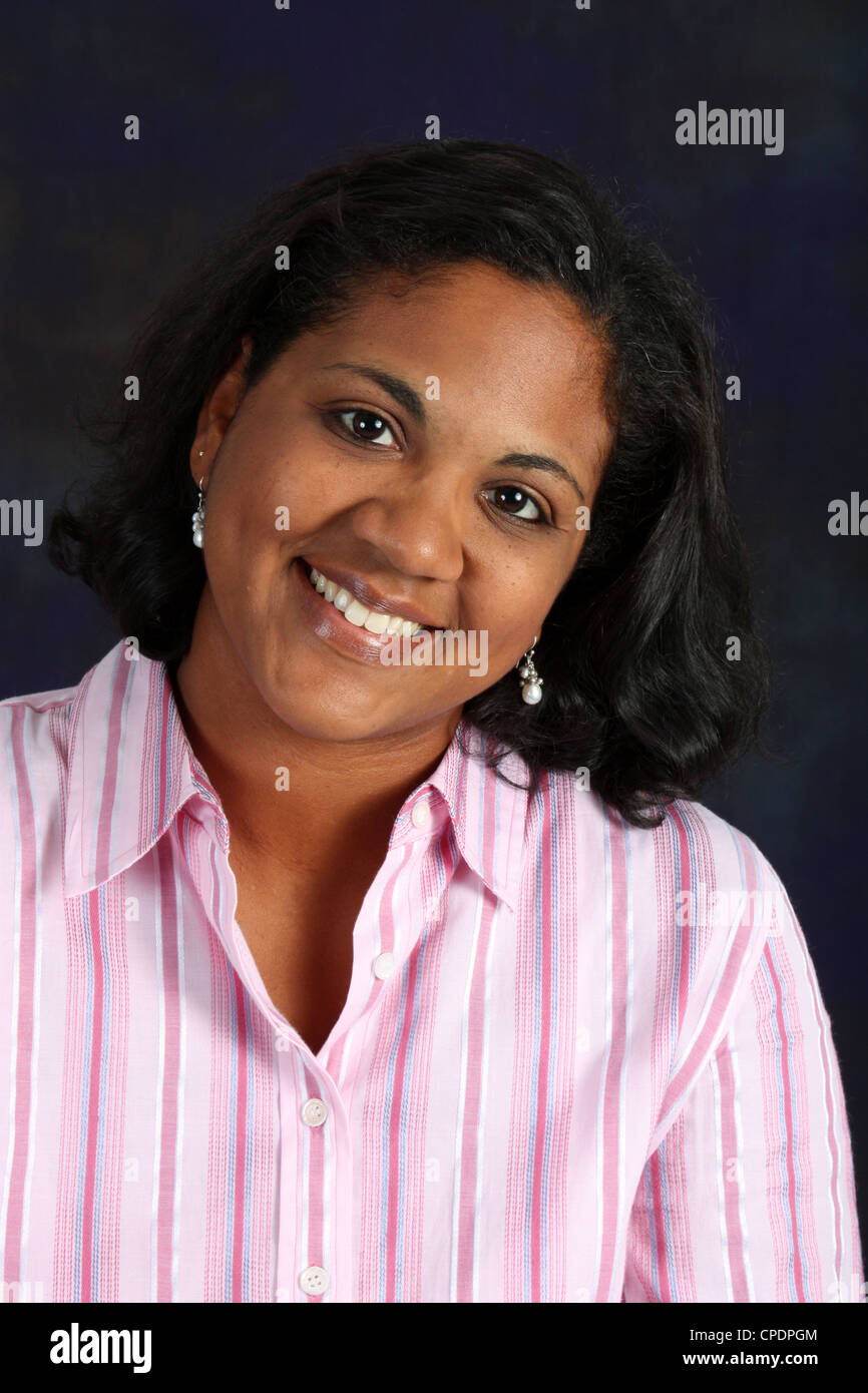 Cute black woman hi-res stock photography and images - Alamy