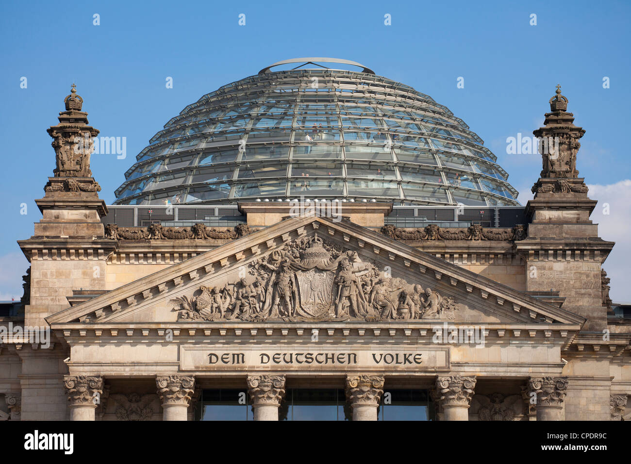 Dome atop the Reichstag. Berlin, Germany Stock Photo - Alamy