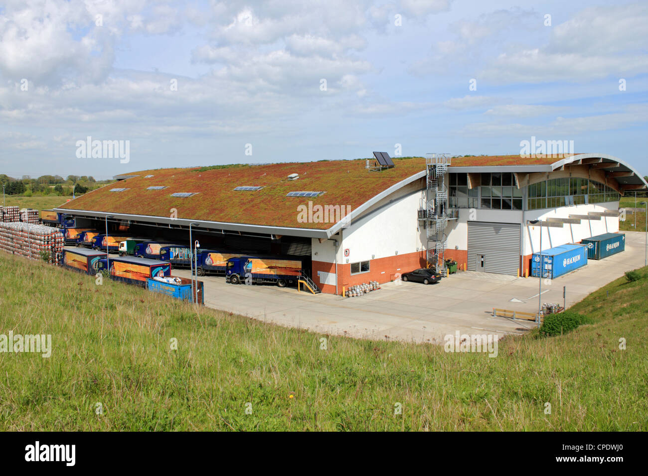 Adnams Bio Energy Distribution Centre Reydon, Southwold Suffolk England UK Stock Photo