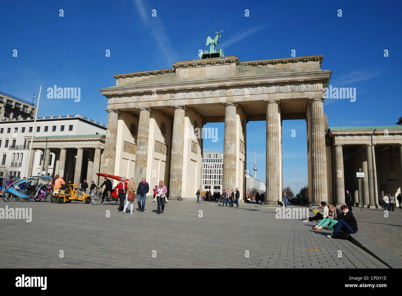 The Brandenburg Gate, Berlin, Germany Stock Photo - Alamy