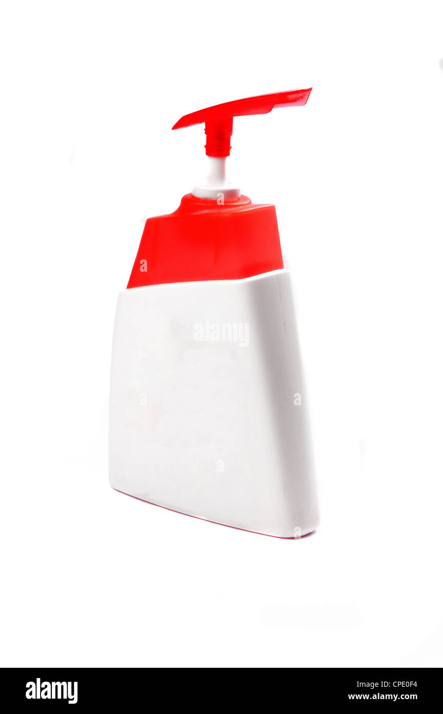 Spray bottle isolated on a white background Stock Photo - Alamy
