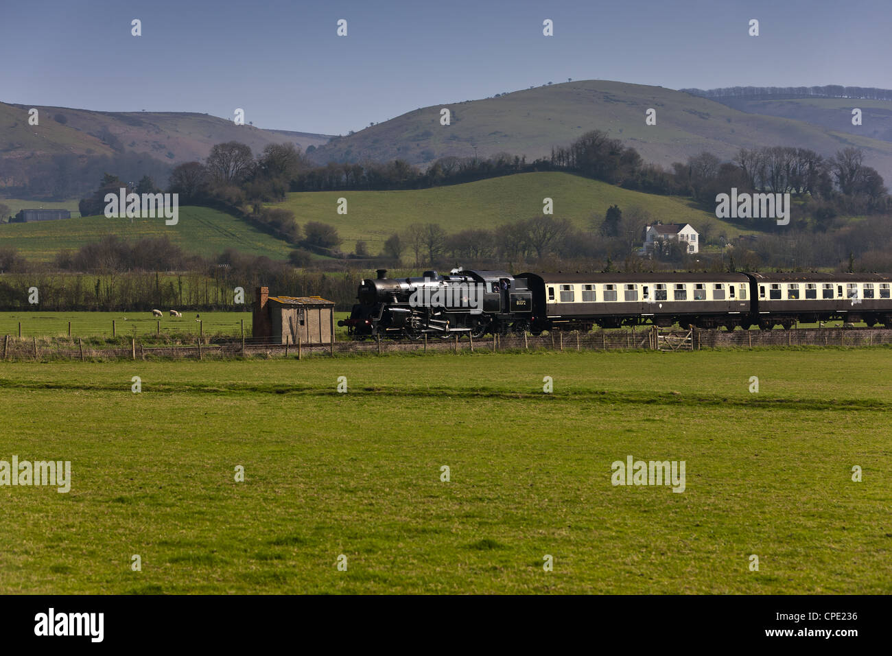 West Somerset Railway Stock Photo Alamy