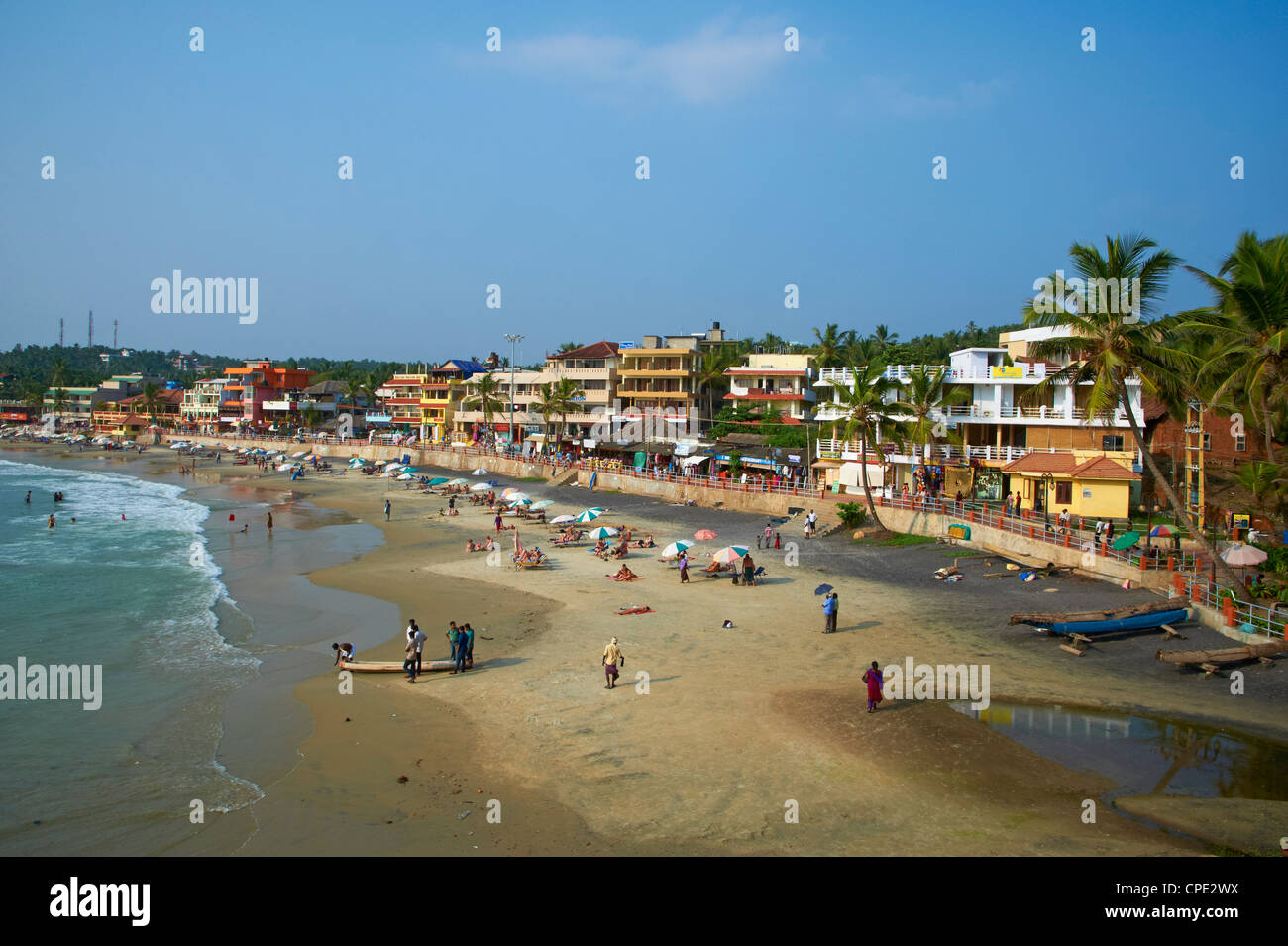 Kovalam beach, Kerala, India, Asia Stock Photo