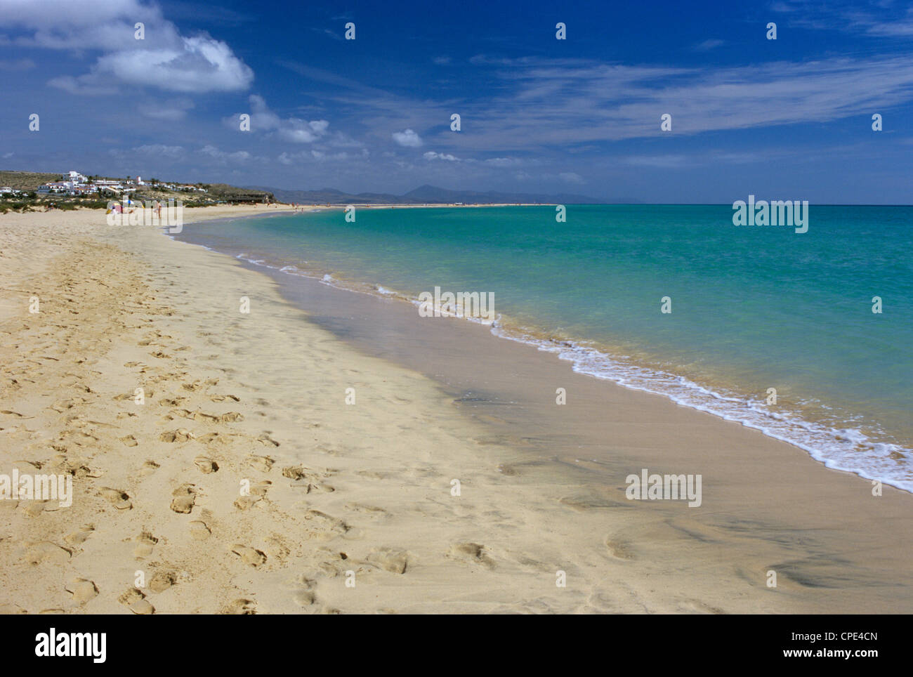 Beach Scene Playa De Sotavento De Jandia Fuerteventura Canary