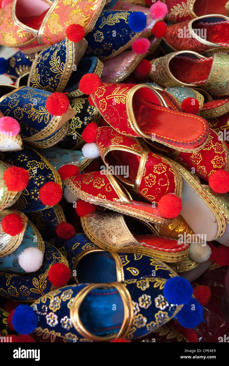 Turkish slippers, Anatolia, Turkey, Asia Minor, Eurasia Stock Photo