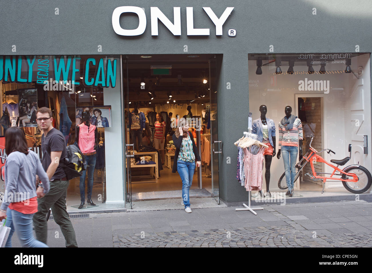 Only Ladies Clothes Shop Germany Stock Photo Alamy