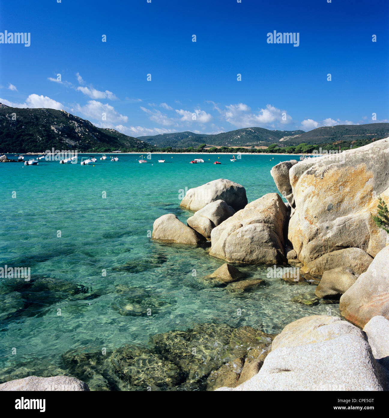 Santa Giulia Corsica Stock Photos Santa Giulia Corsica