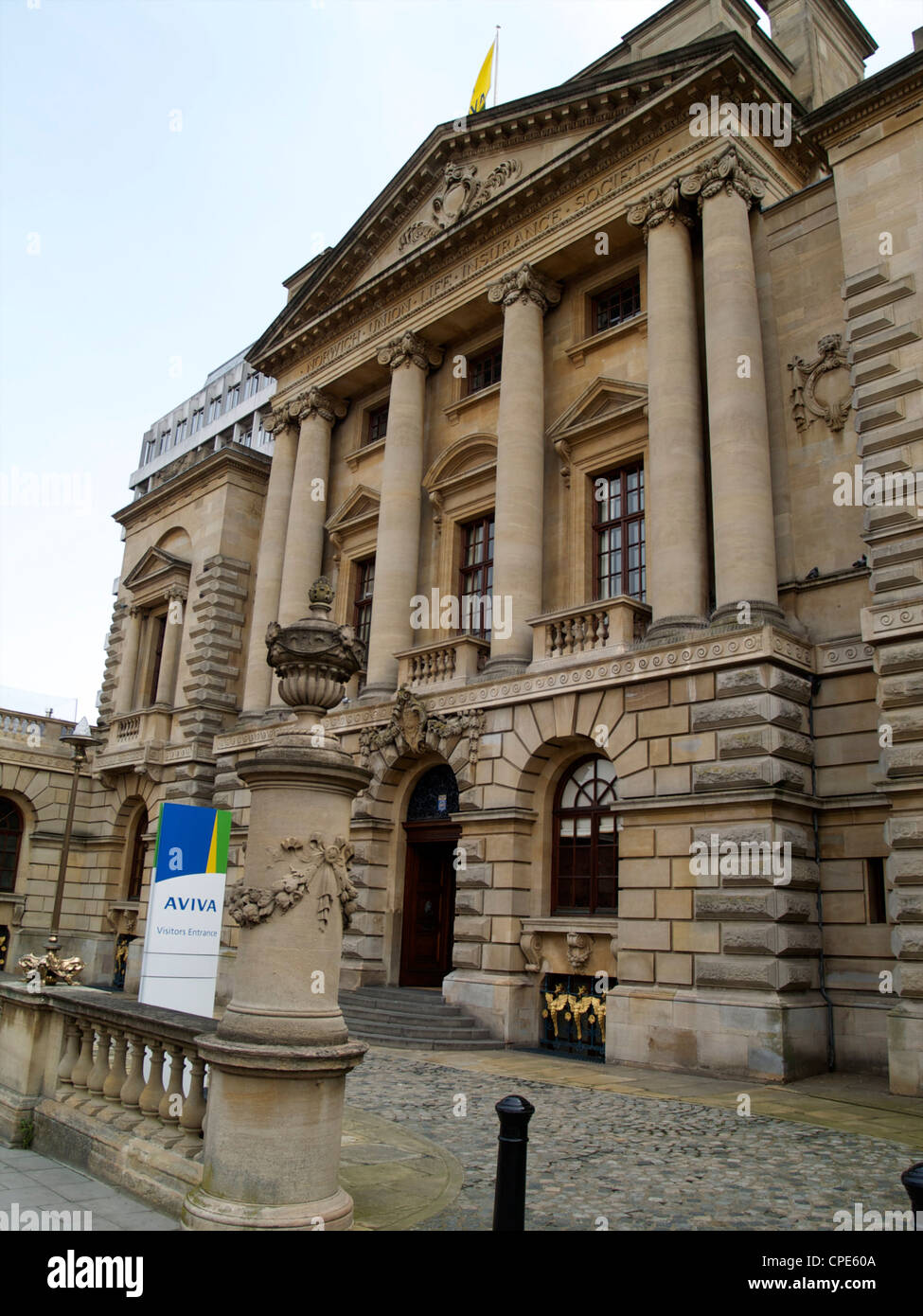 Norwich Union Building which is now called Aviva Stock Photo - Alamy