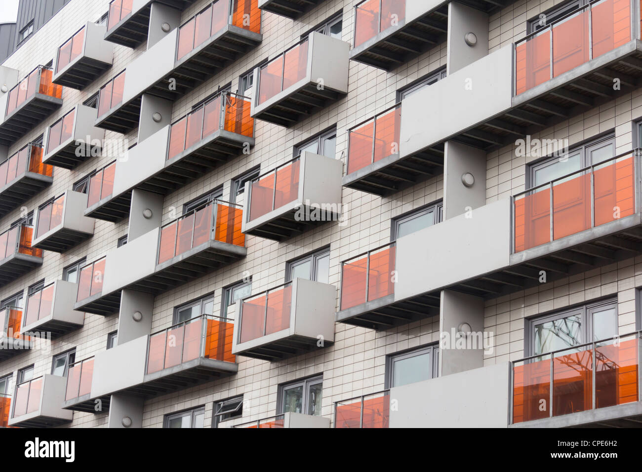 "The Lock Building' in Manchester, a new development of apartments