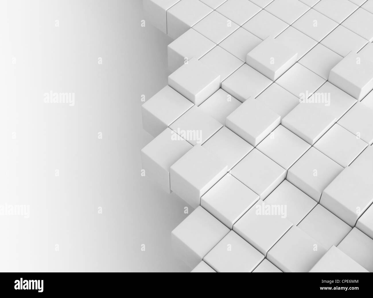 3D cubes construction theme background Stock Photo - Alamy
