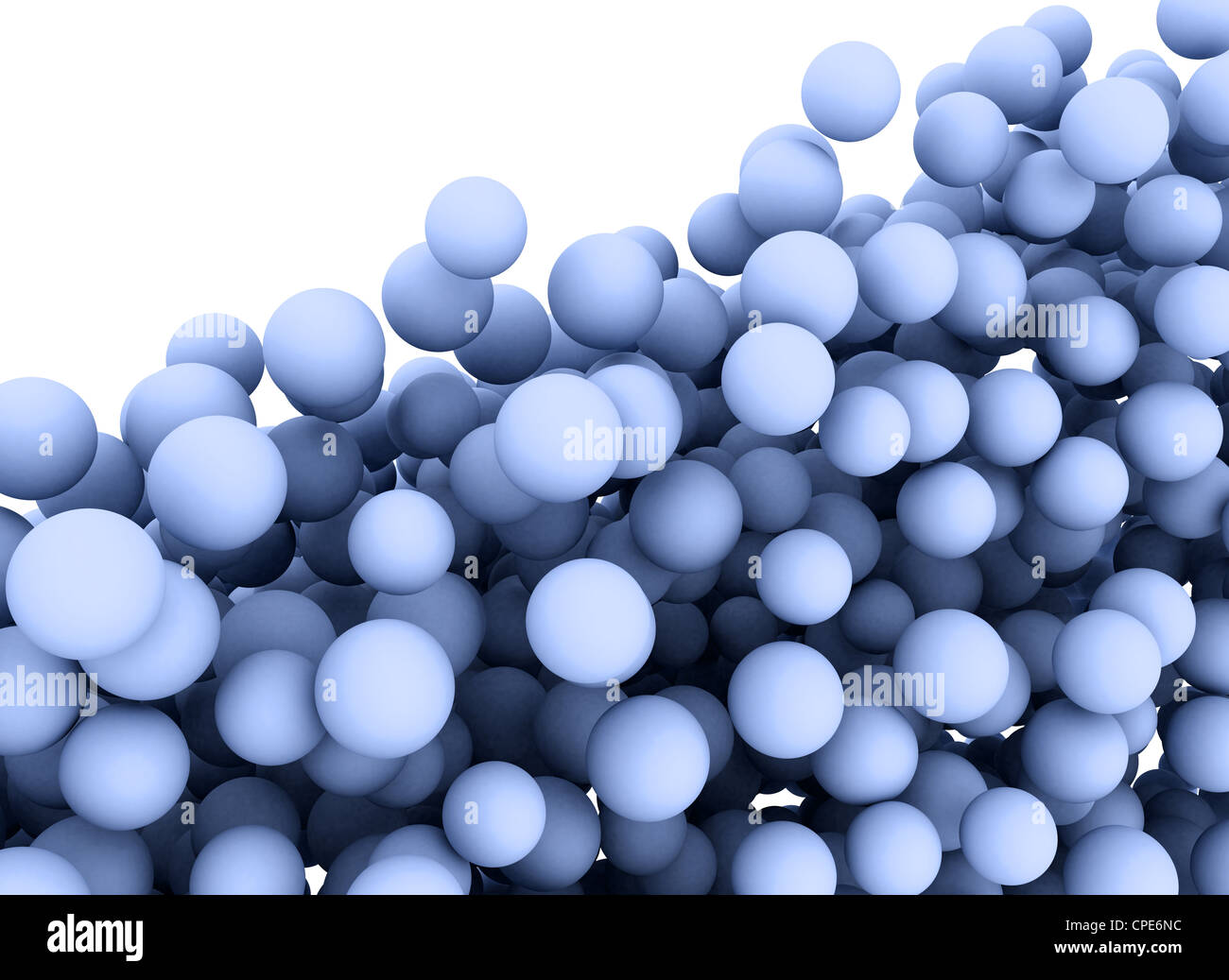 3D balls isolated on white background Stock Photo - Alamy