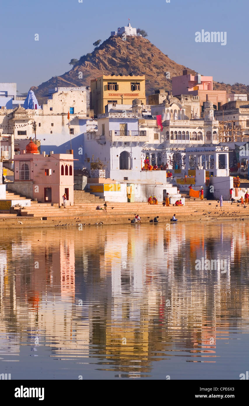 Pushkar Lake, Rajasthan, India, Asia Stock Photo - Alamy
