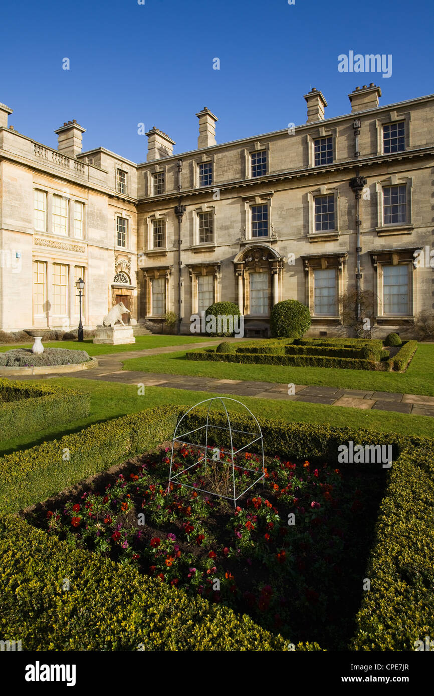 Normanby Hall Regency Mansion near Scunthorpe in North Lincolnshire, England. Former home of the Sheffield family. Stock Photo