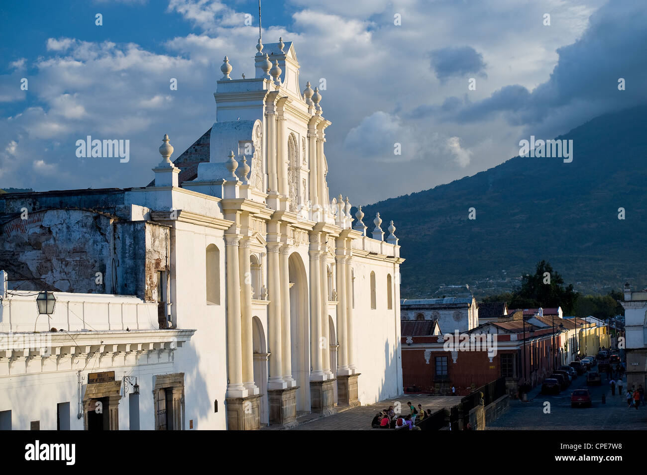 Cathedral of San Jose, UNESCO World Heritage Site, Antigua, Guatemala, Central America Stock Photo
