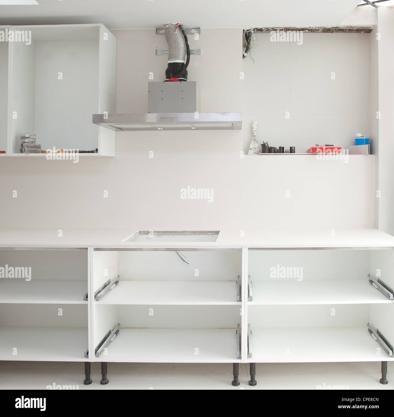 Steel work bench with drawers hires stock photography and images Alamy