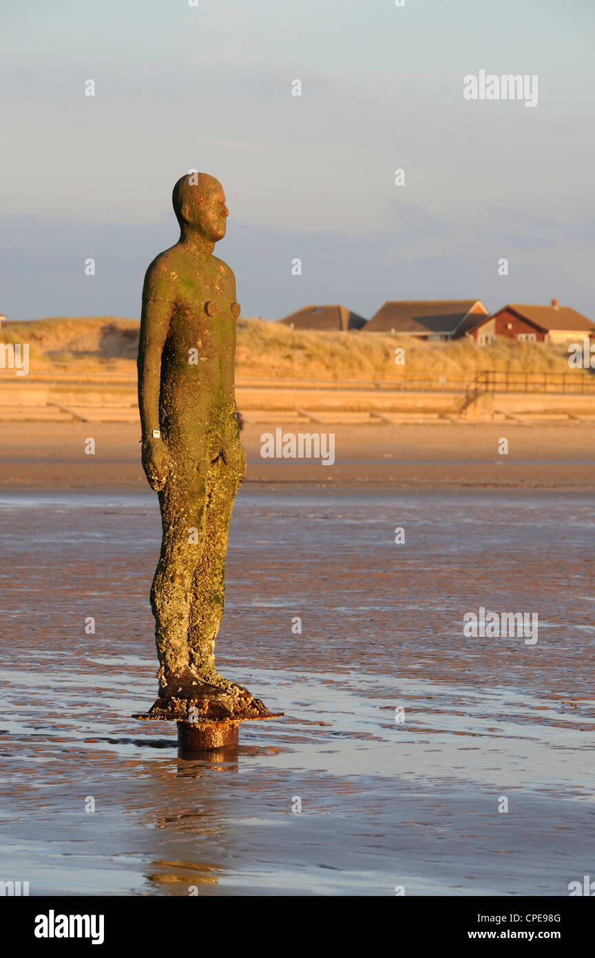 Antony Gormley sculpture, Another Place, Crosby Beach