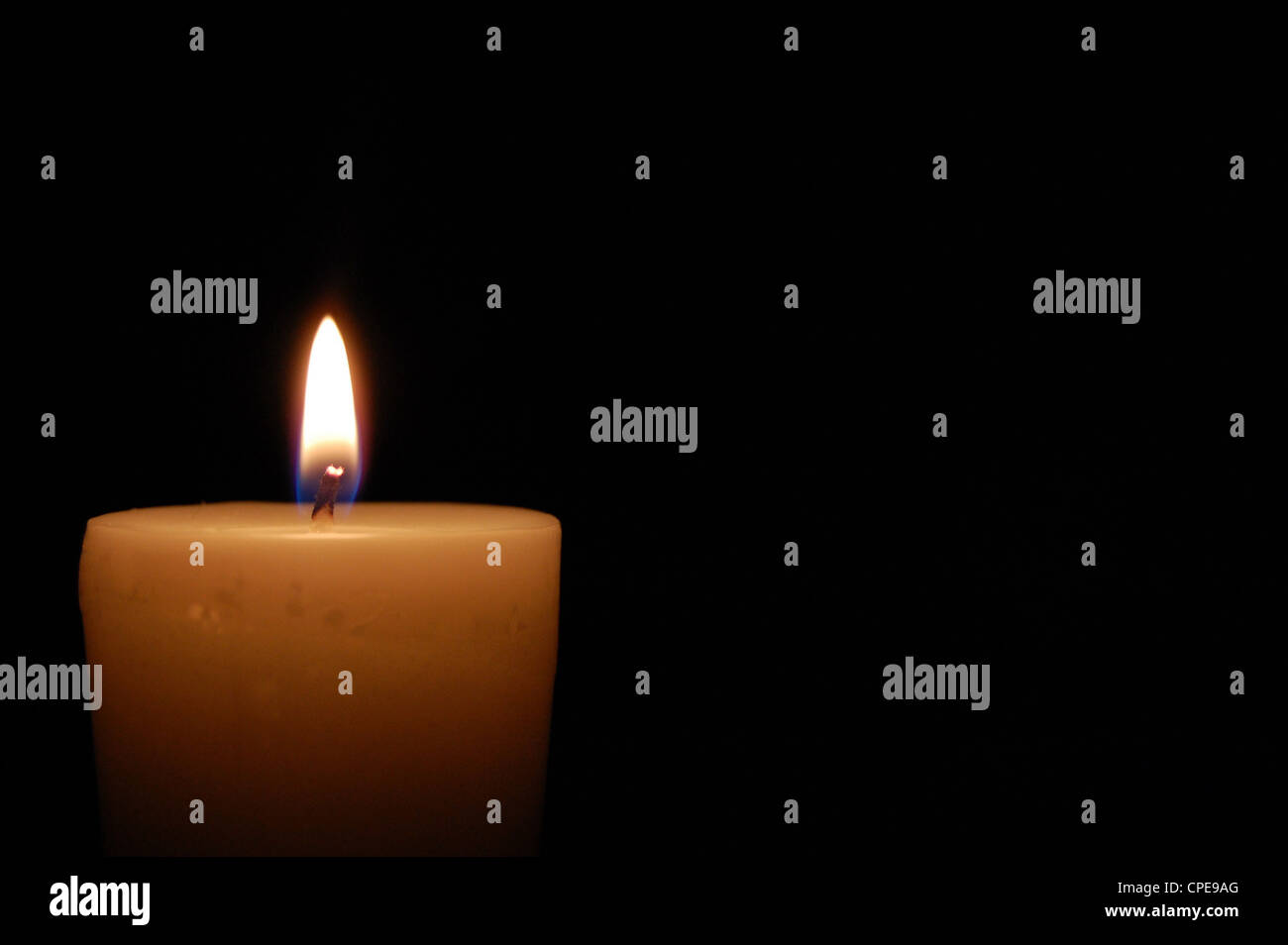 Easter candle Stock Photo