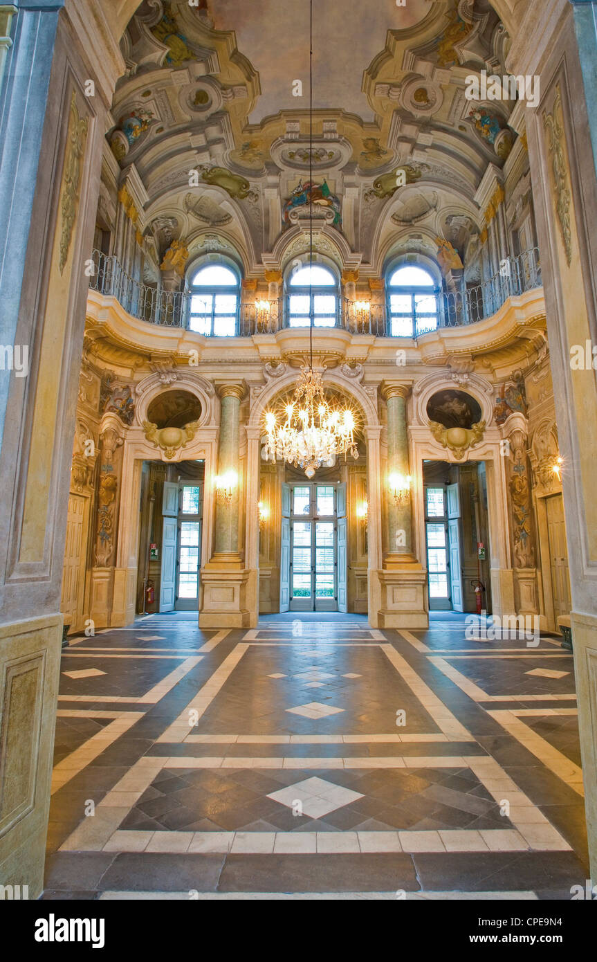 Europe Italy Piedmont Turin Savoy Residence Villa della Regina  Hall of Honour Stock Photo