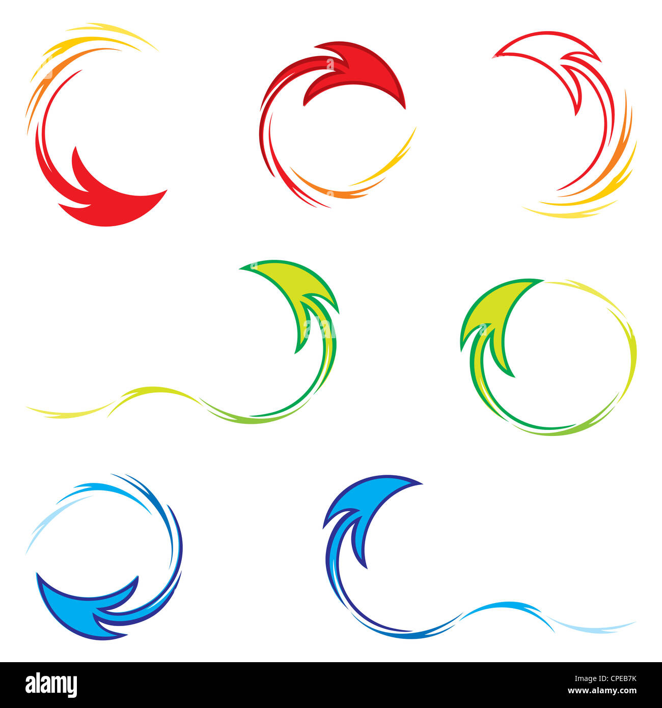 Set of arrows Stock Photo - Alamy