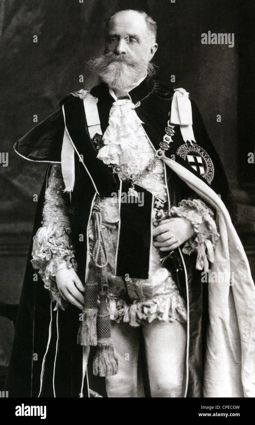 JOHN SPENCER, 5th Earl Spencer (1835-1910) as Gladstone's First Lord of the Admiralty in 1892 Stock Photo
