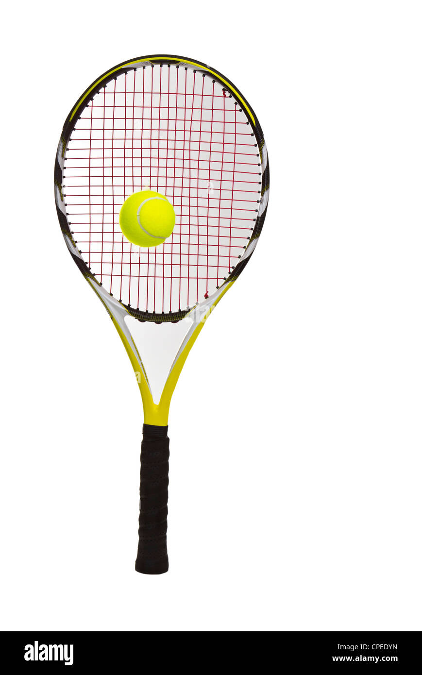 Tennis racket white background hi-res stock photography and images - Alamy