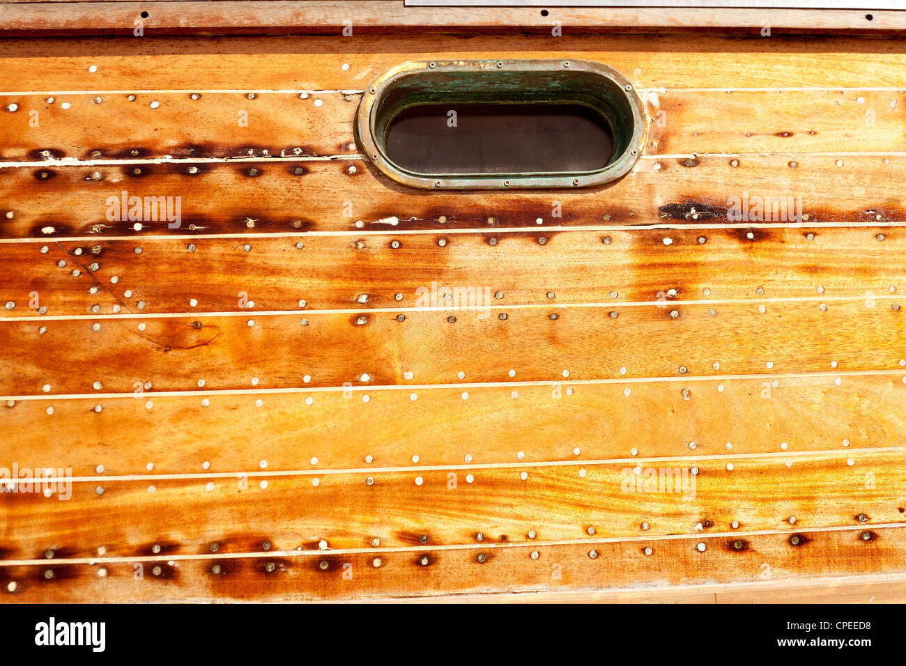 Old Wooden Ship Porthole Stock Photos &amp; Old Wooden Ship ...