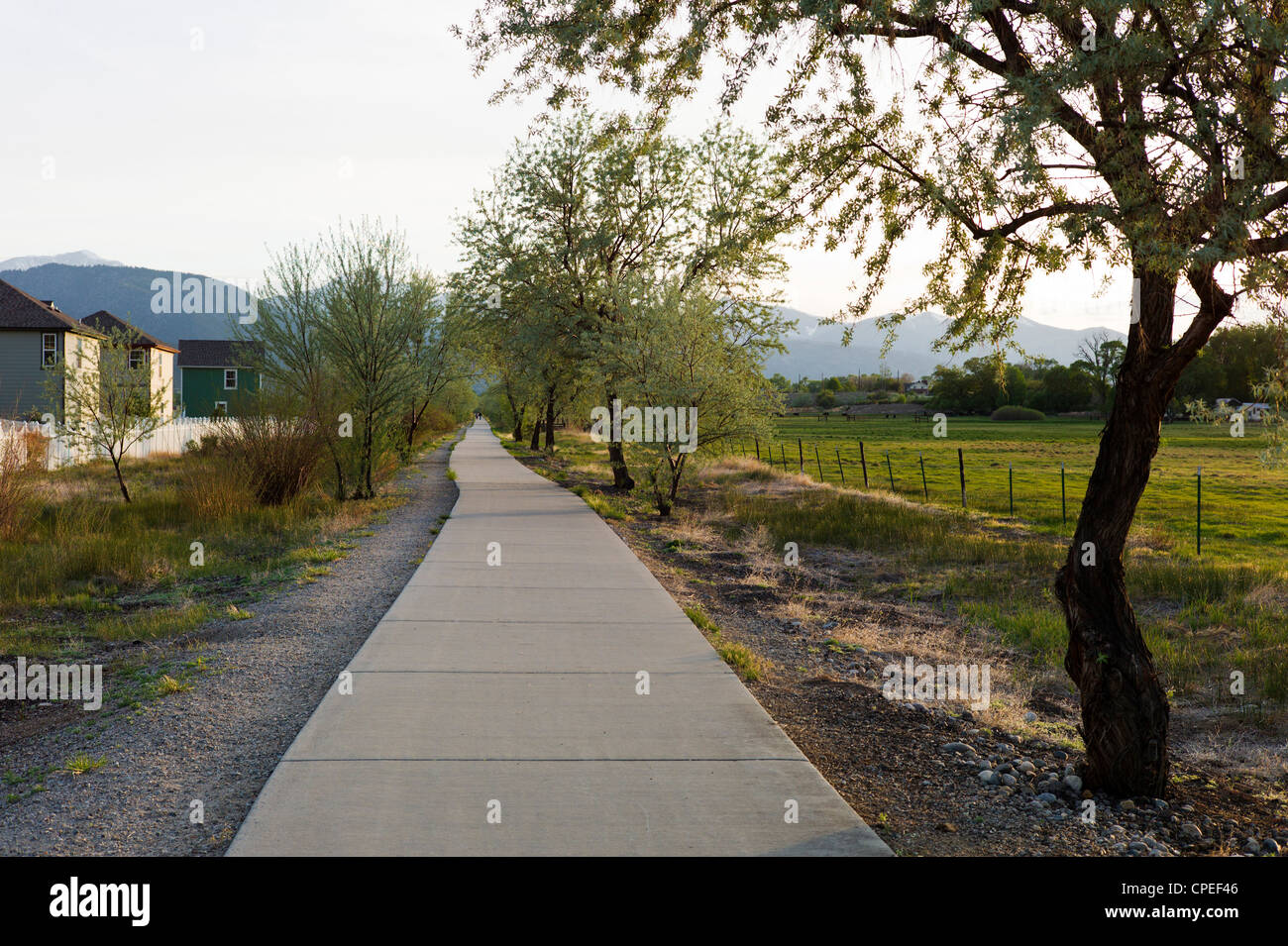 Walking path route hi-res stock photography and images - Alamy