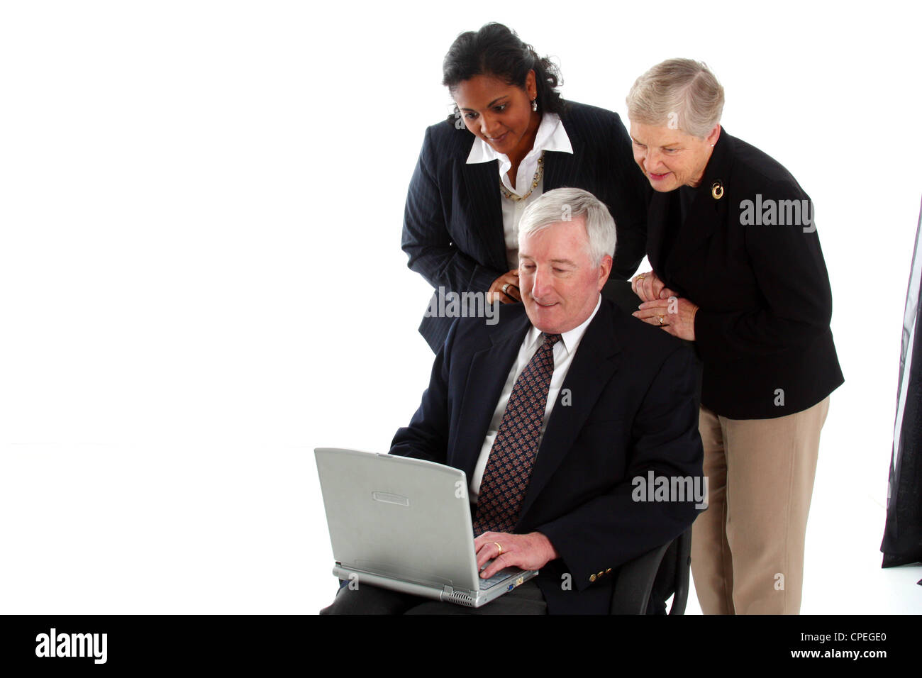 Business team working together in their office Stock Photo - Alamy