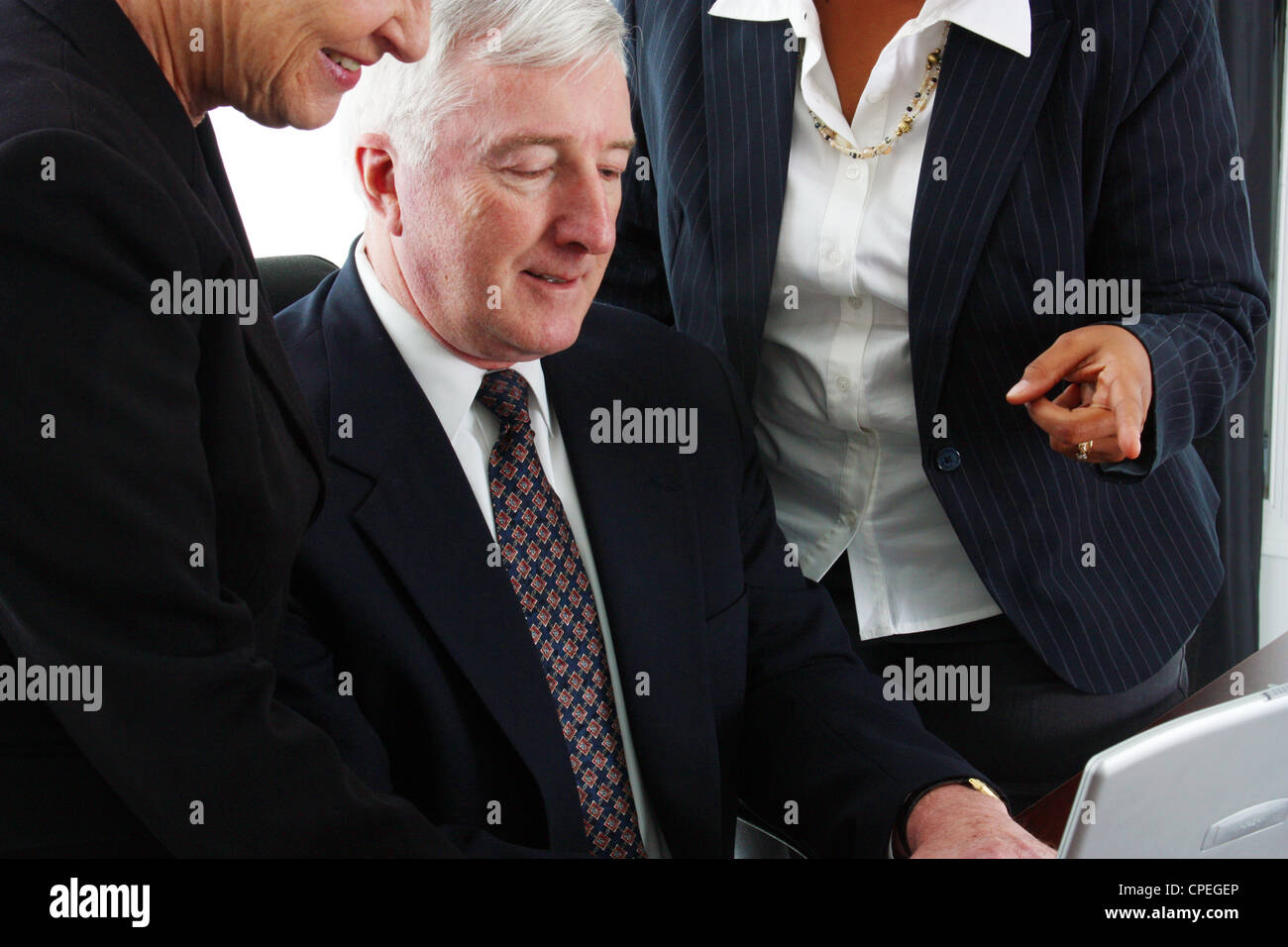 Business team working together in their office Stock Photo - Alamy