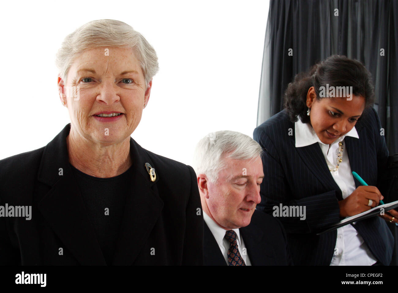 Business team working together in their office Stock Photo - Alamy