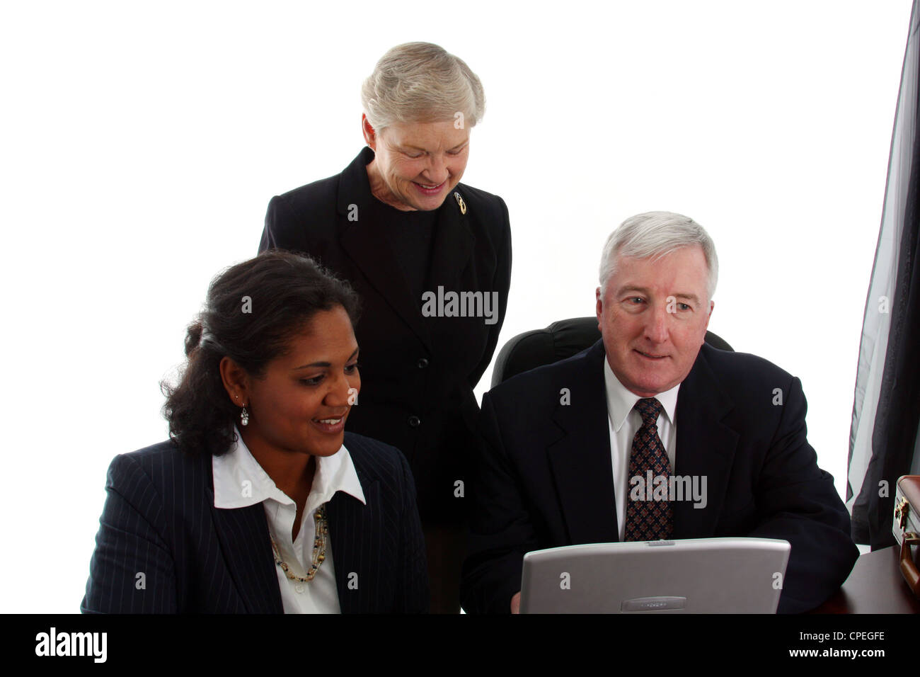 Business team working together in their office Stock Photo - Alamy