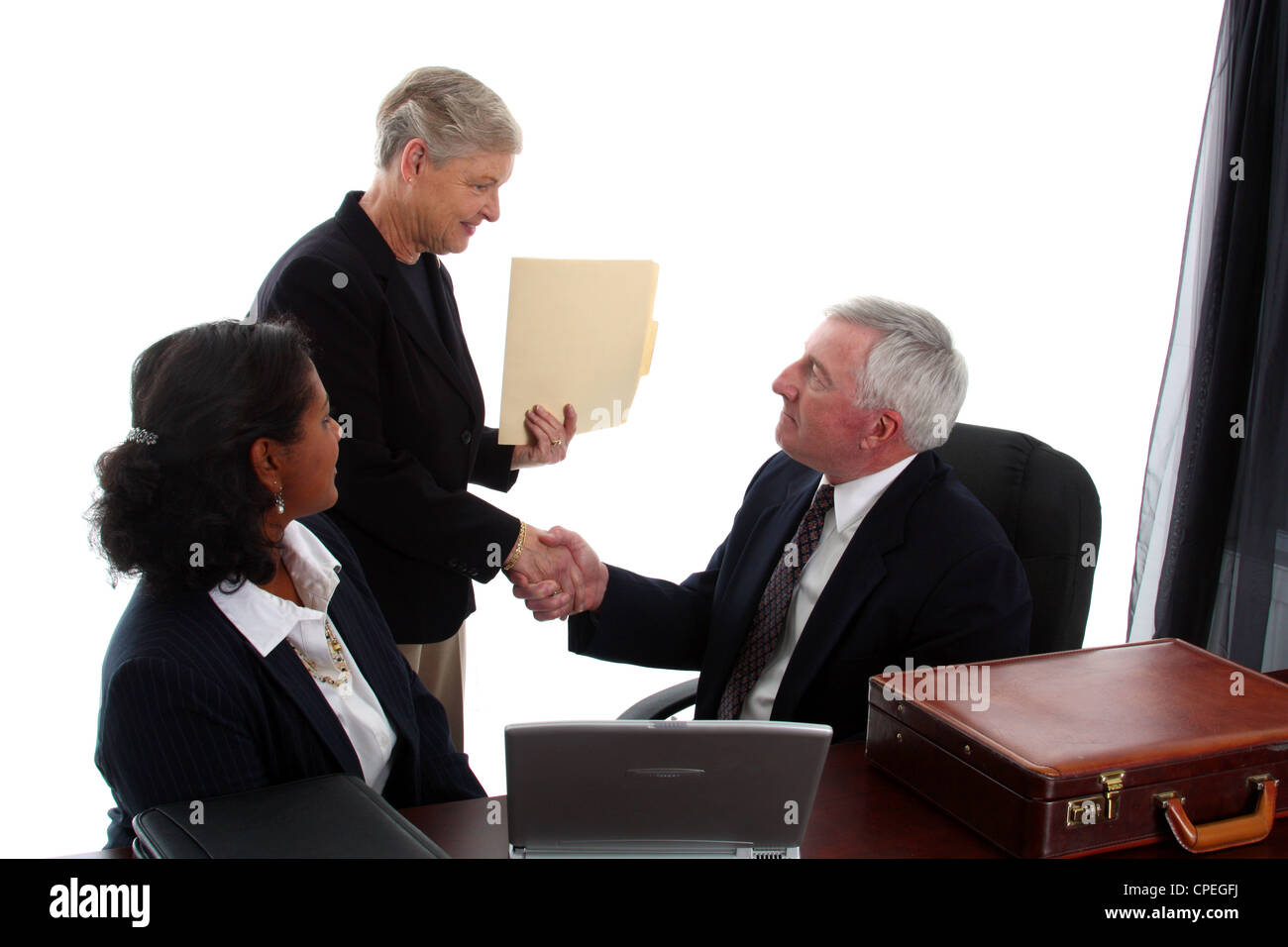 Business team working together in their office Stock Photo - Alamy